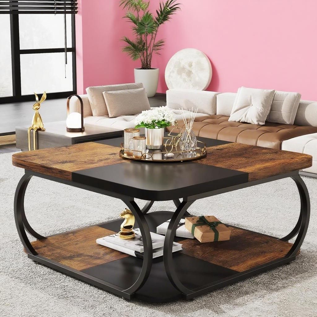 Sustainable Living Usa - Mesa de Café Moderna e Durável
