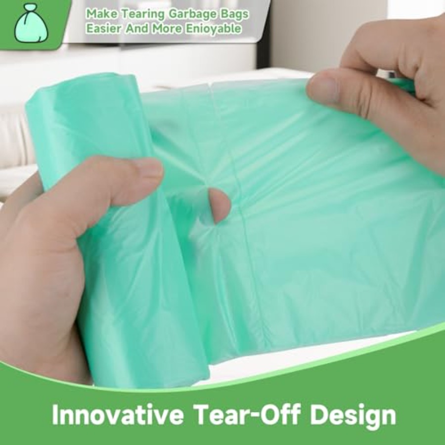 Saco de Lixo Mini Verde de 2 G - Biodegradable Bin Liner avaliação e preço