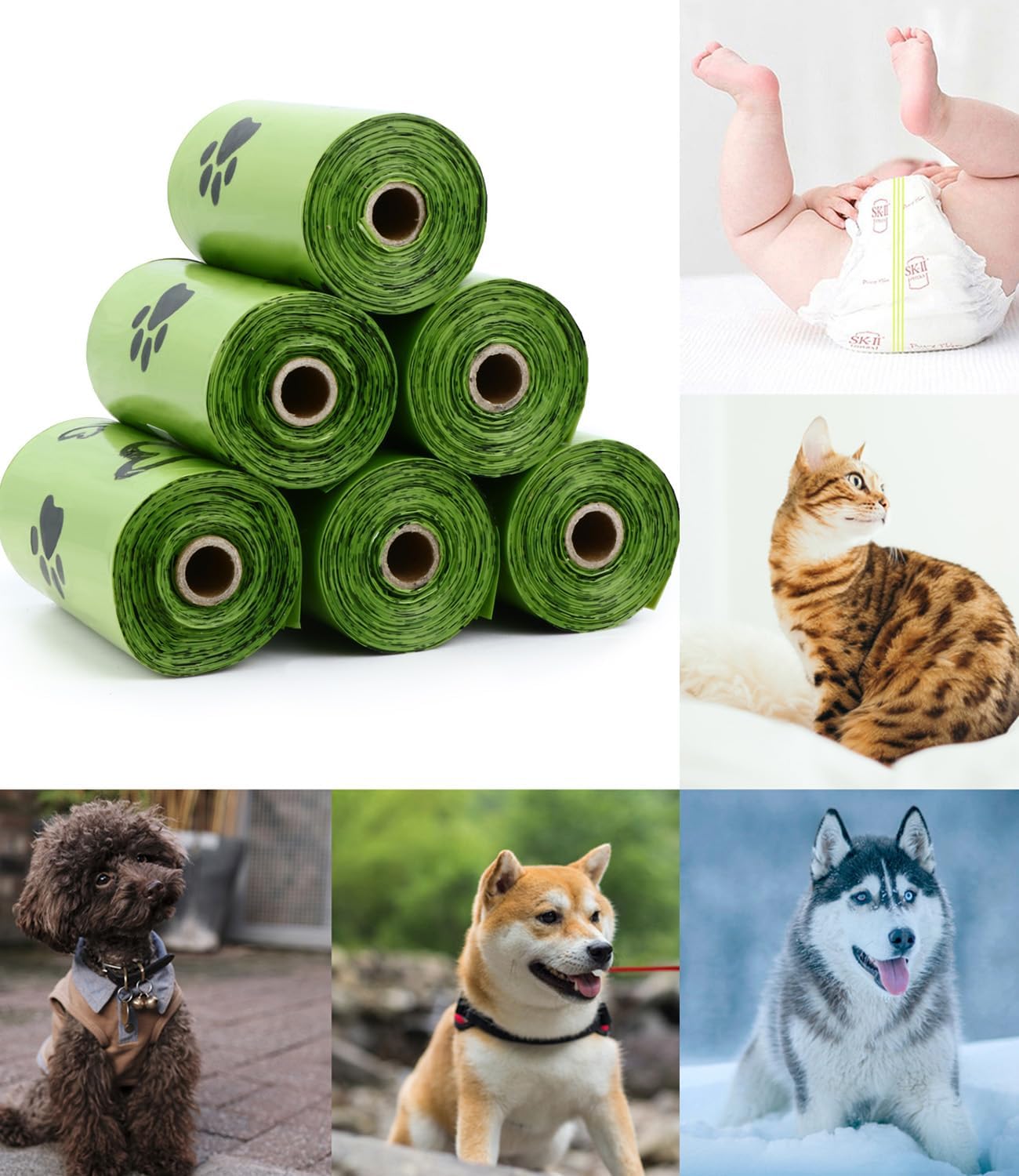 Sacos de Lixo Biodegradáveis p - Biodegradable Bin Liner avaliação e preço