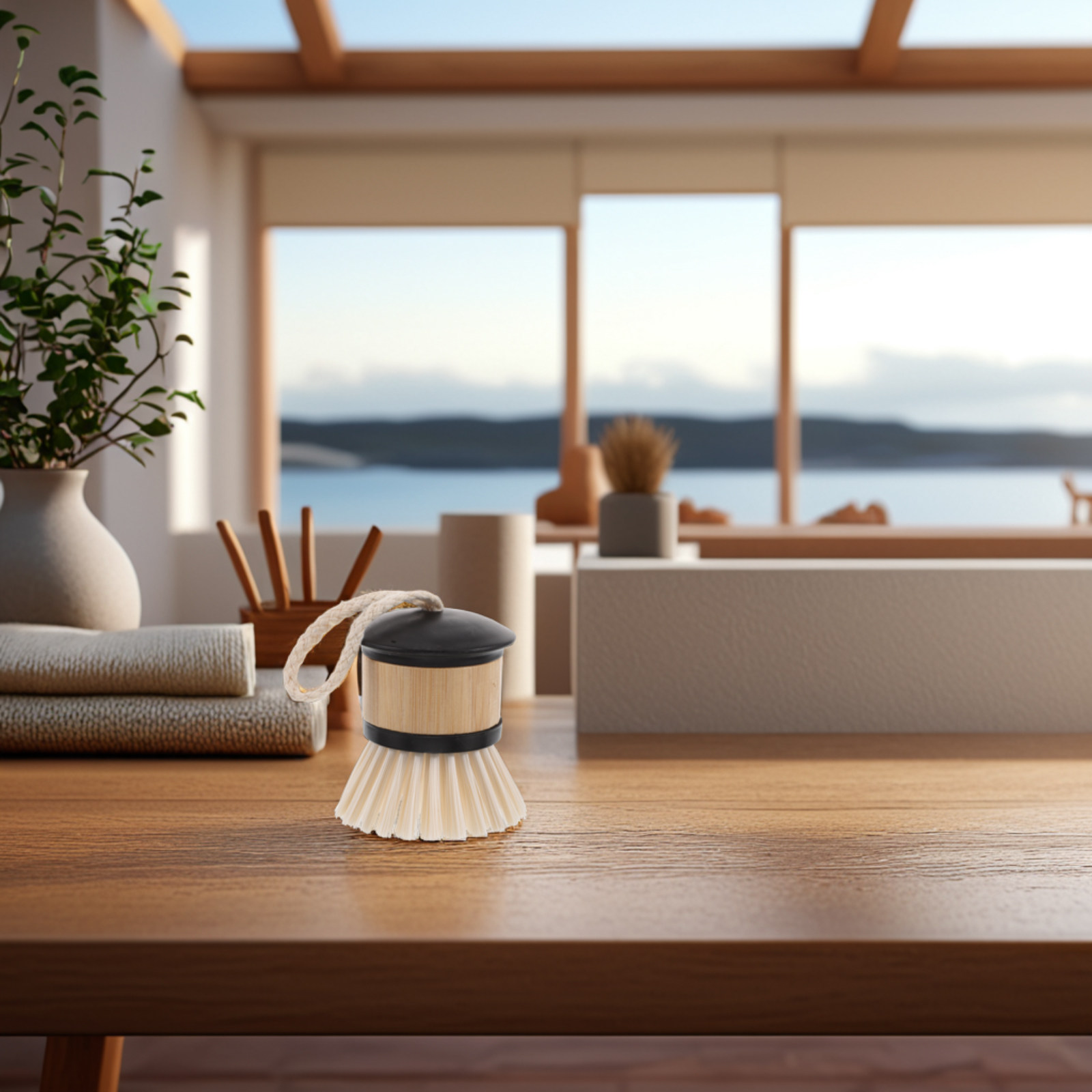 Escova de Limpeza de Louça de  - Dish Brush Bamboo avaliação e preço