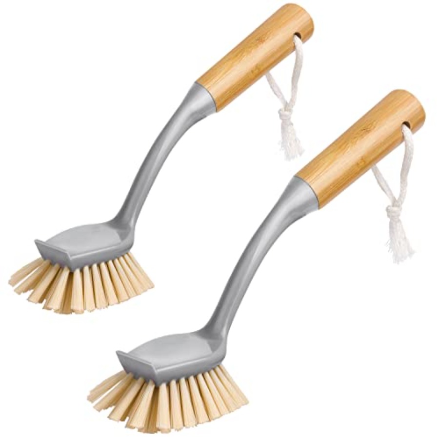 Escova de lavar louça com cabo - Dish Brush Bamboo avaliação e preço