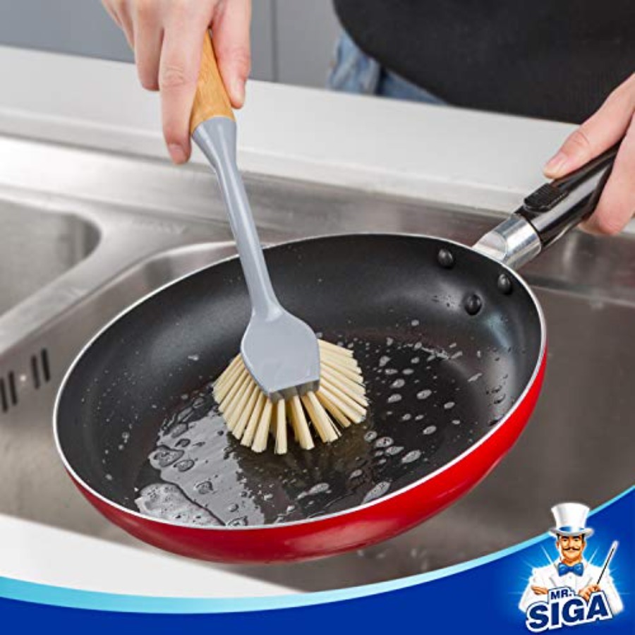 Escova de lavar louça com cabo - Dish Brush Bamboo avaliação e preço